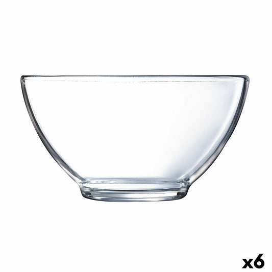 Bowl Luminarc Ariba Transparent Glass 500 ml (6 Units) Luminarc