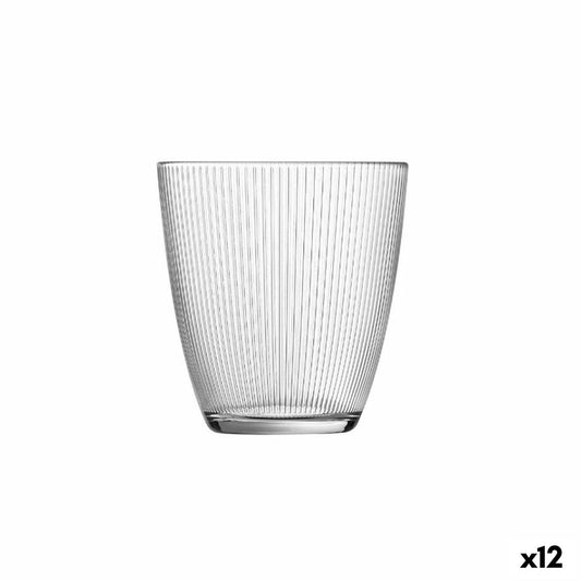 Glass Luminarc Concepto Stripy Transparent Glass 310 ml (12 Units) Luminarc