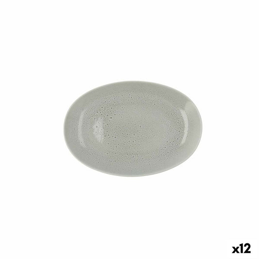 Snack tray Ariane Porous Ceramic Green Ø 26 cm (12 Units) Ariane