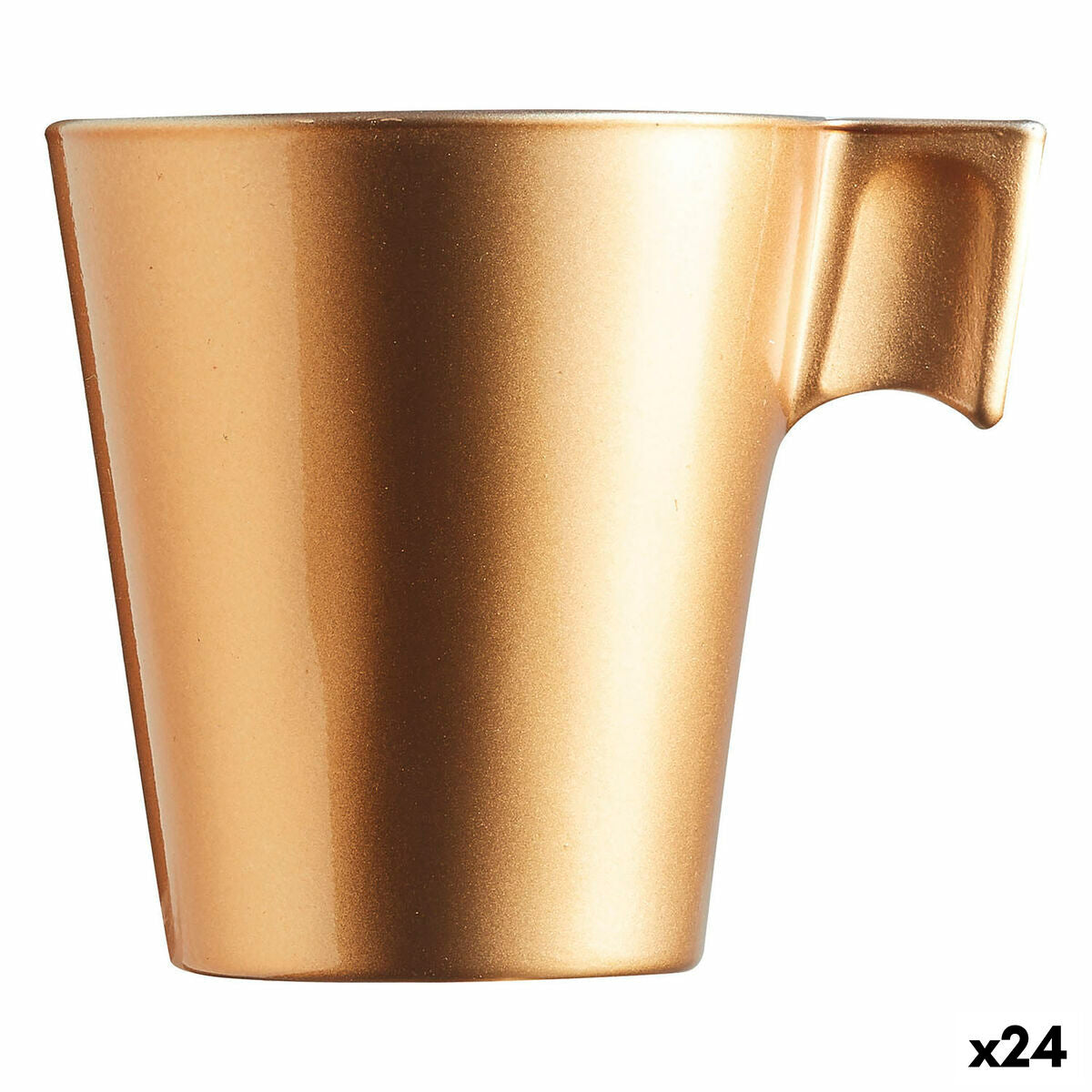 Cup Luminarc Flashy Golden 80 ml Glass Luminarc