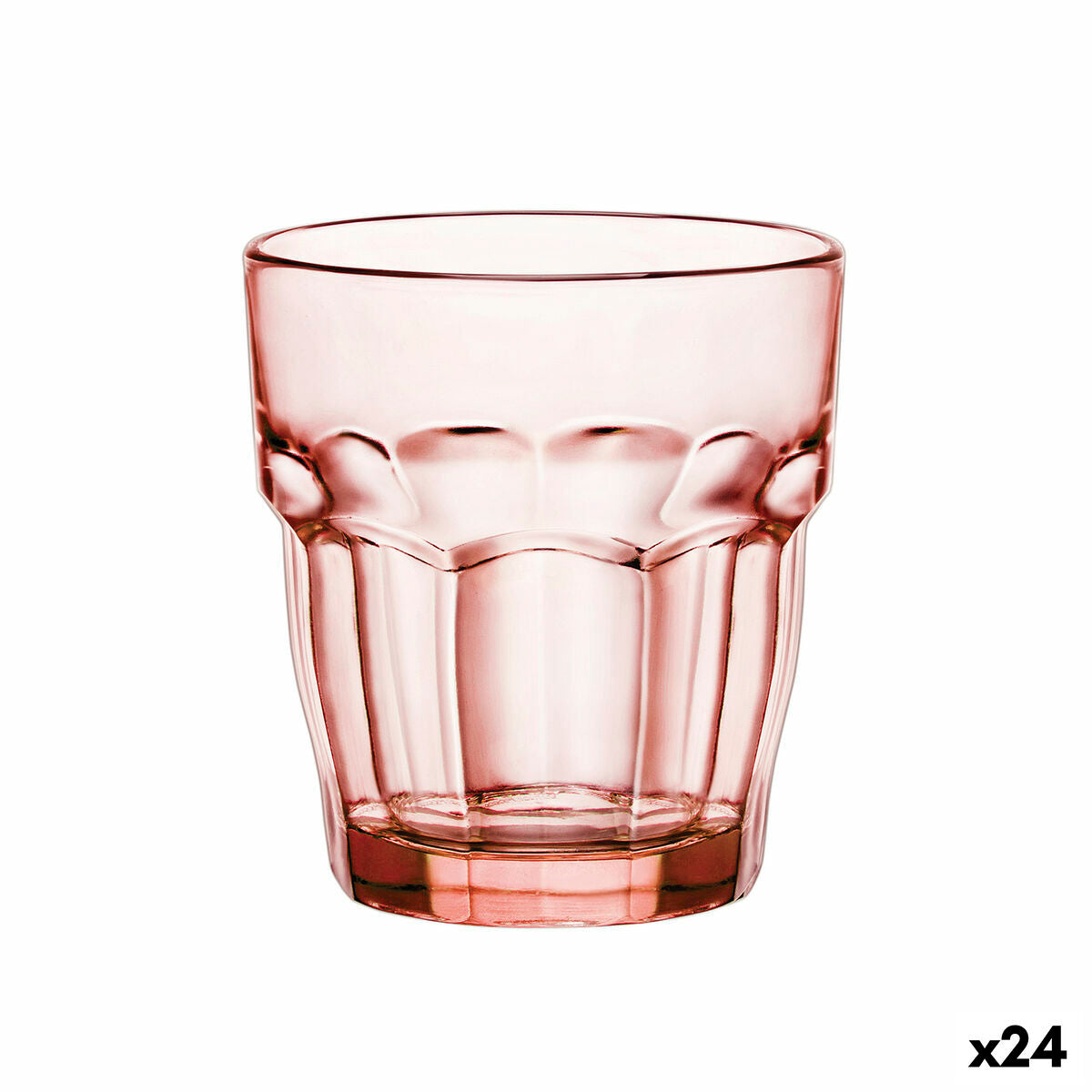 Glass Bormioli Rocco Rock Bar Orange Glass 270 ml (24 Units) Bormioli Rocco