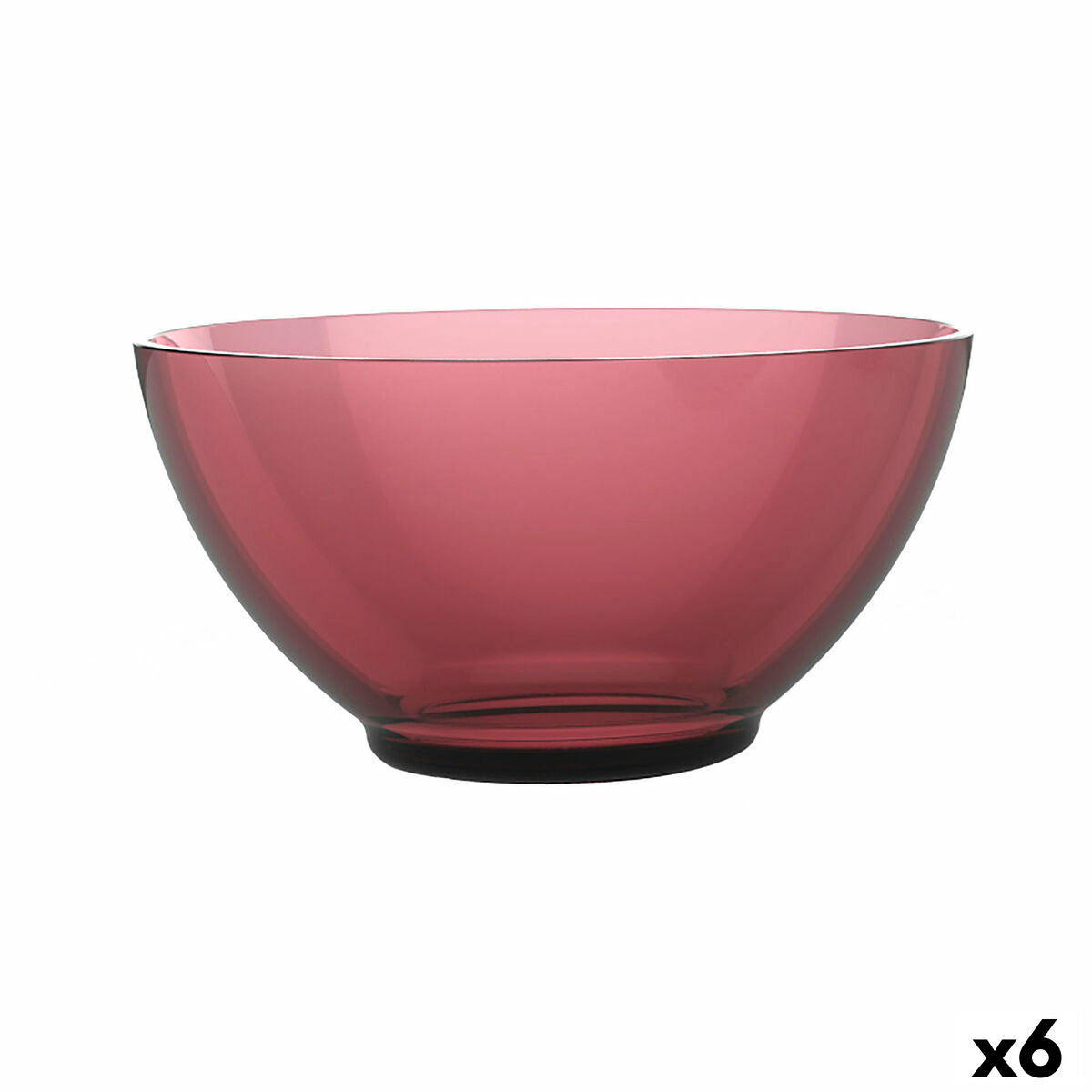 Bowl Luminarc Alba Terracotta Glass 500 ml (6 Units) Luminarc