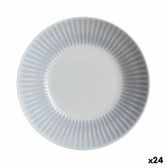 Deep Plate Luminarc Cottage Grey Glass 20 cm (24 Units) Luminarc