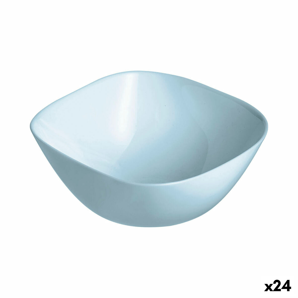 Bowl Luminarc Carine Paradise Blue Glass 14 cm (24 Units) Luminarc