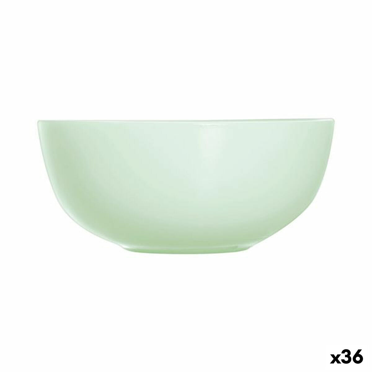 Bowl Luminarc Diwali Paradise Green Glass 12 cm (36 Units) Luminarc