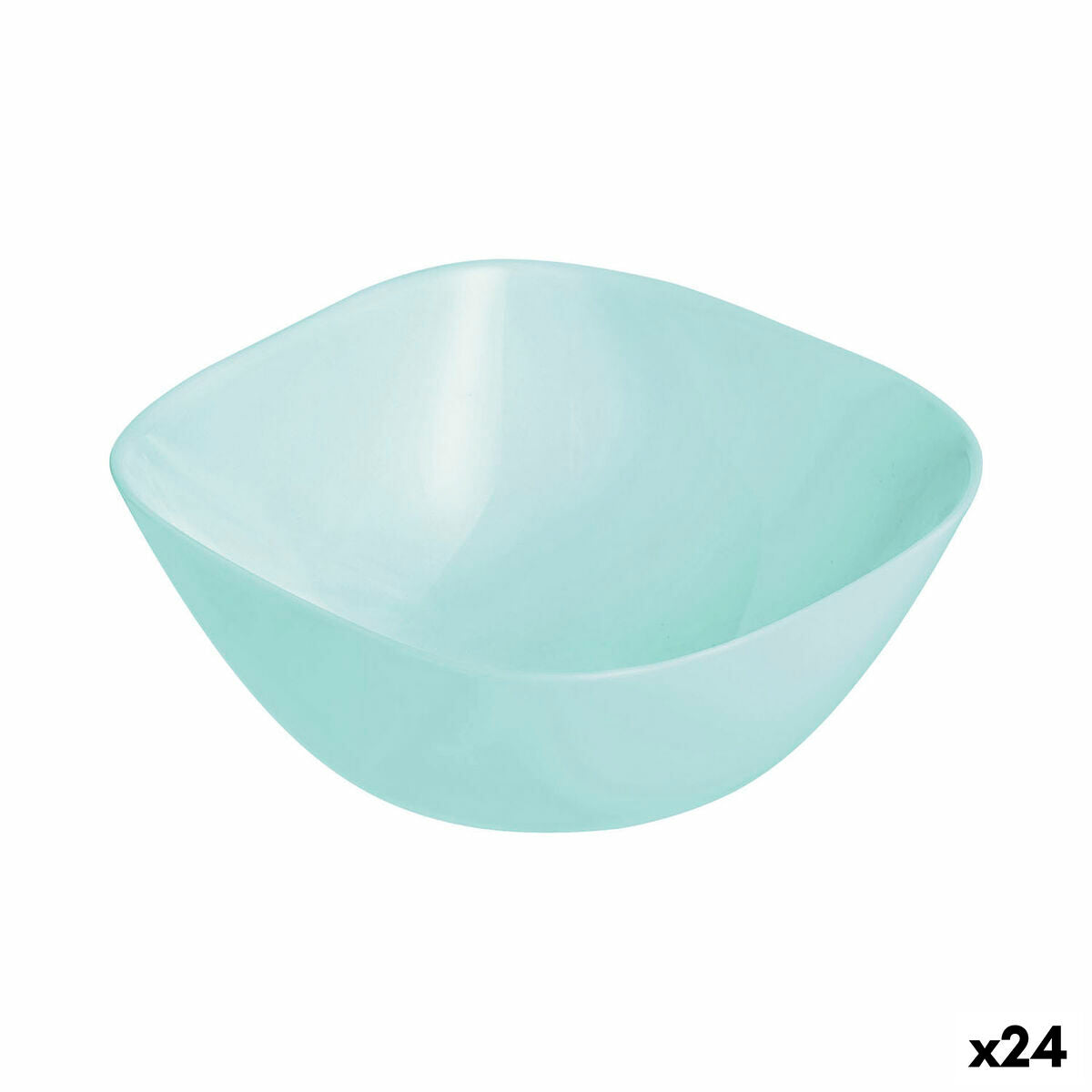 Bowl Luminarc Carine Turquoise Glass 14 cm (24 Units) Luminarc