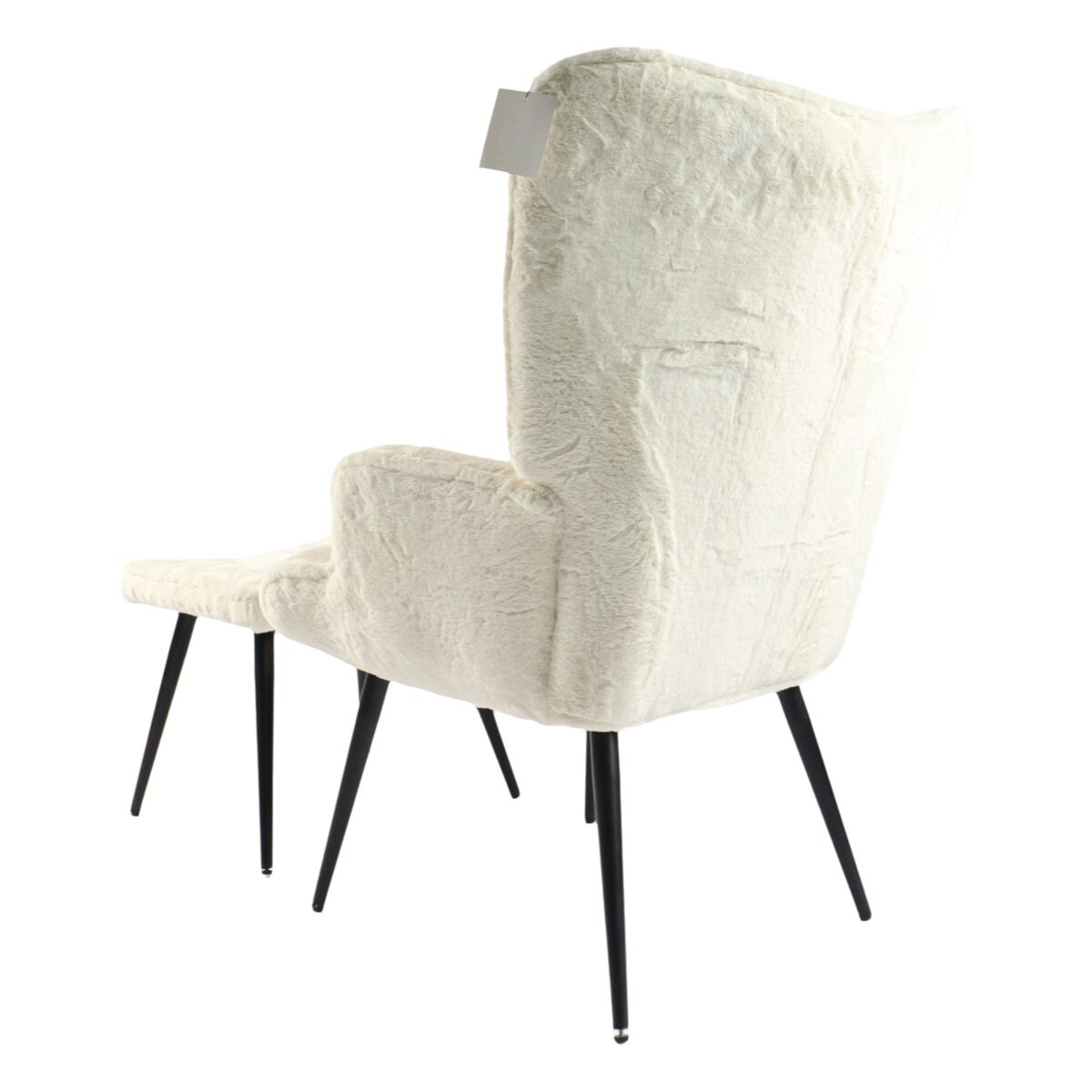 Armchair Home ESPRIT White Polyester Metal 72 X 74 X 97 cm Home ESPRIT