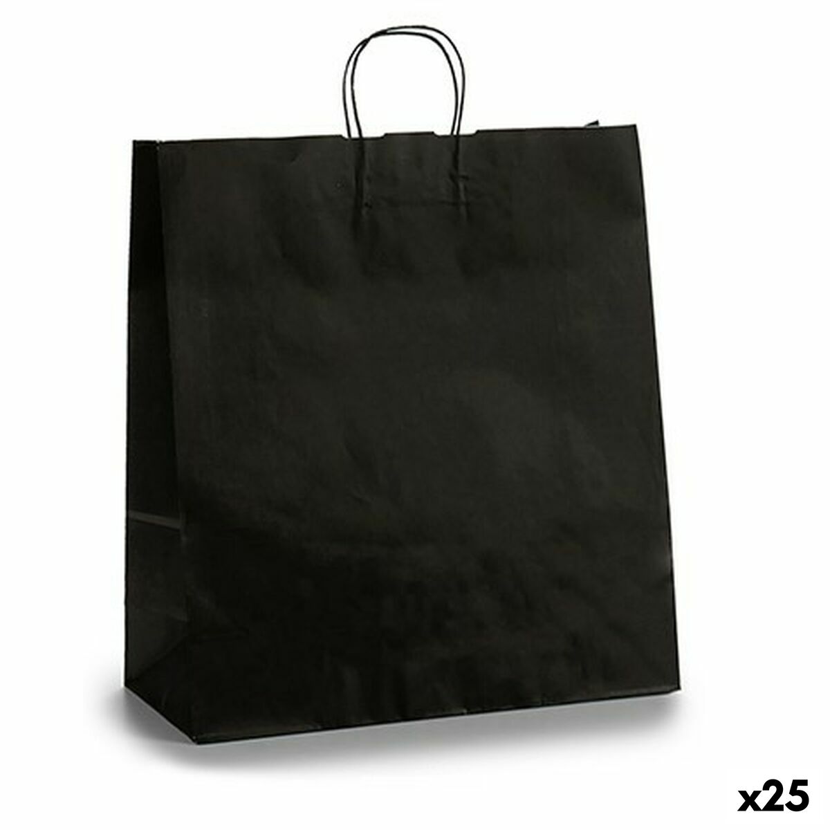 Paper Bag Black 16 x 57,5 x 46 cm (25 Units) Pincello