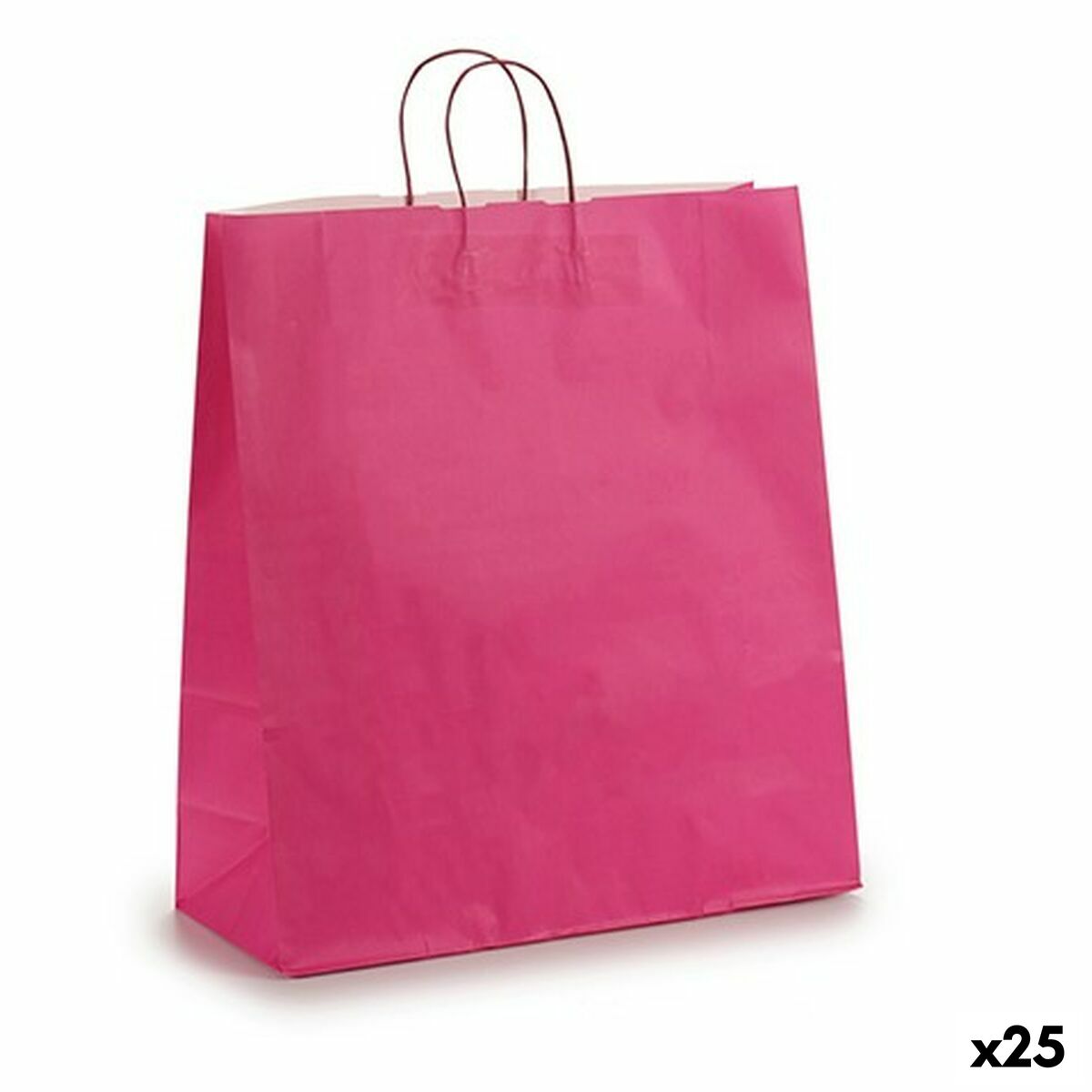 Paper Bag Pink 16 x 57,5 x 46 cm (25 Units) Pincello