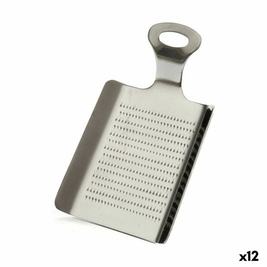 Grater Silver Stainless steel Truffles 2 x 19 x 11 cm (12 Units) BigBuy Home