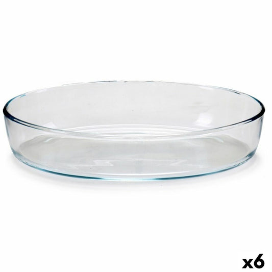 Serving Platter Borcam Oval 2,3 L 22 x 6 x 30,5 cm (6 Units) Pasabahce