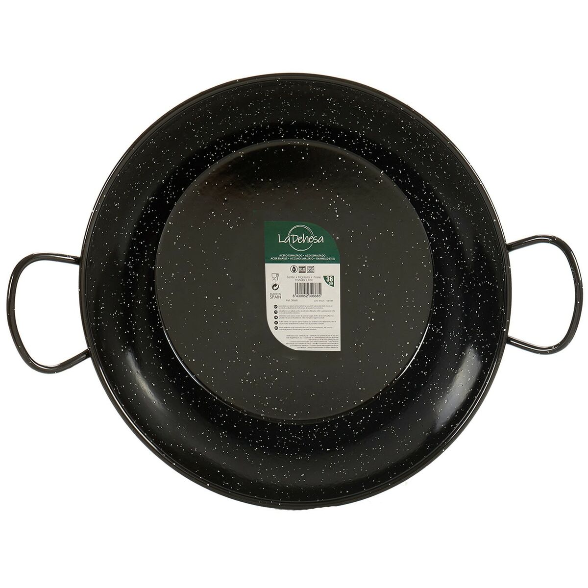 Paella Pan Ø 40 cm Enamelled Steel La Dehesa