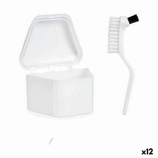 Denture Set White polypropylene (12 Units) Berilo