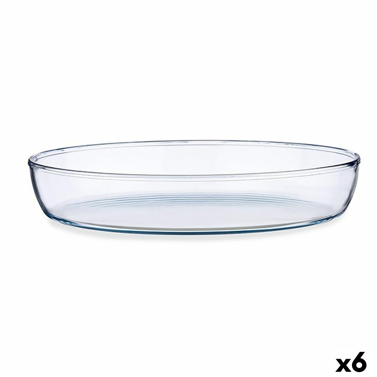 Serving Platter Borcam Oval 3,3 L (6 Units) Pasabahce