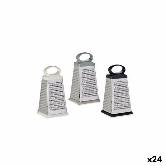 Grater Rubber Stainless steel Plastic 11,5 x 22,5 x 10 cm (24 Units) Kinvara