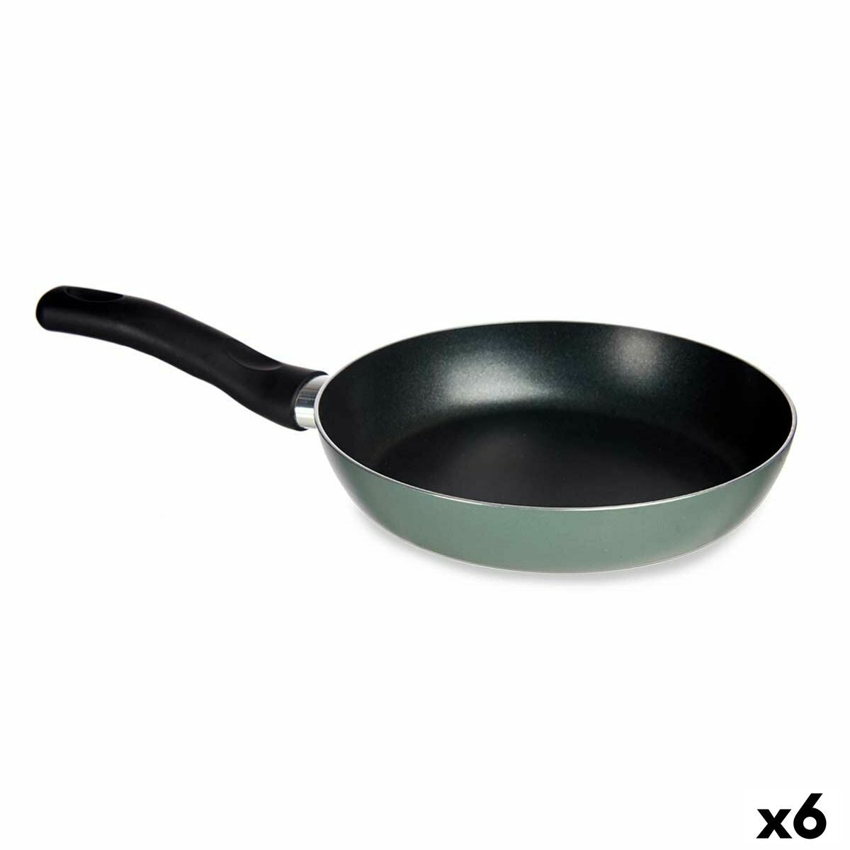 Pan 20 cm Green Aluminium (6 Units) Kinvara