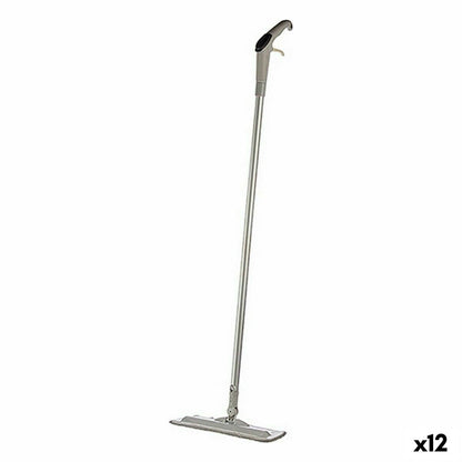 Triple Dust-Mop with Spray Stainless steel Plastic 14 x 40 x 128 cm (12 Units) Kipit