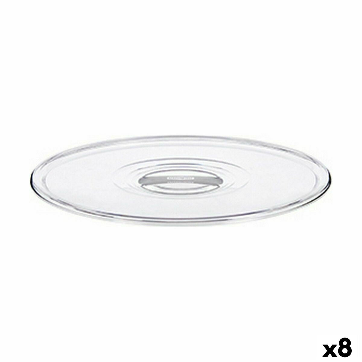 Cover Stefanplast Tosca Transparent Plastic 29,5 x 2 x 29,5 cm (8 Units) Stefanplast