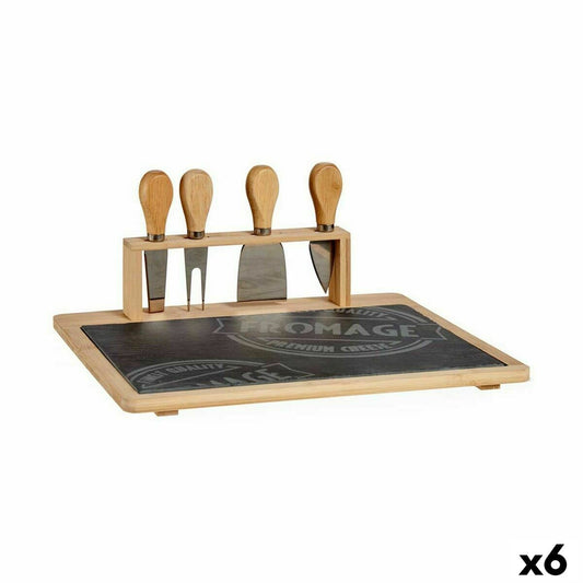 Cheeseboard Bamboo Board 27,5 x 15 x 34 cm (6 Units) Kinvara