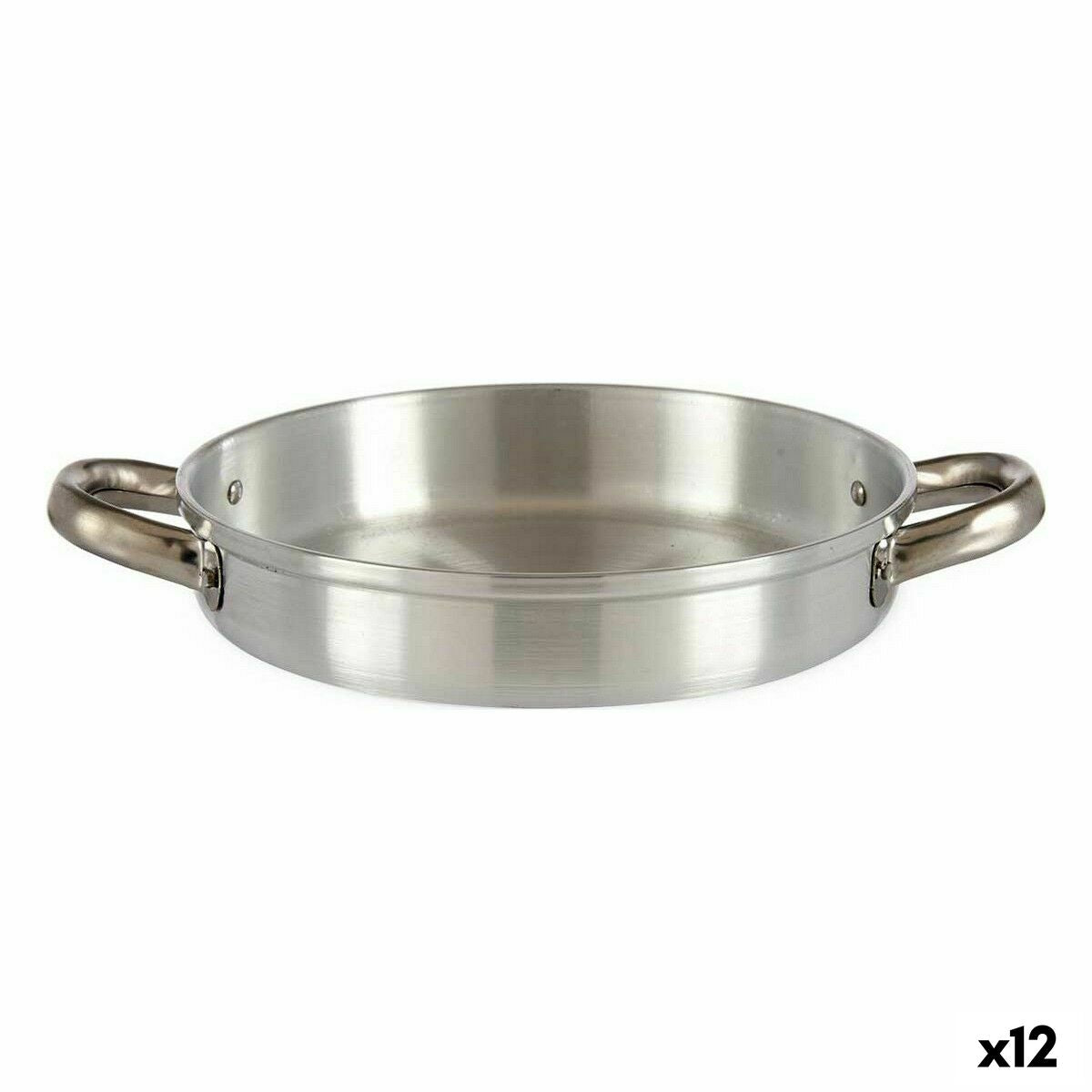 Pan Ø 22 cm Silver Aluminium (12 Units) Kinvara