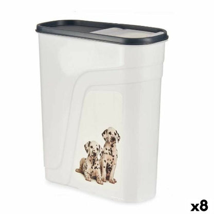 Dispenser Pets Anthracite 4 L (8 Units) Mascow