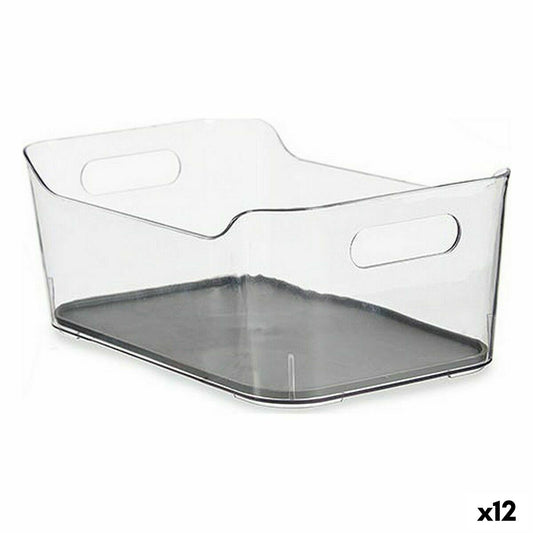 Drawer Organizer Kinvara W623318 Grey Recycled plastic 17 x 10,5 x 24,5 cm (12 Units) Kinvara