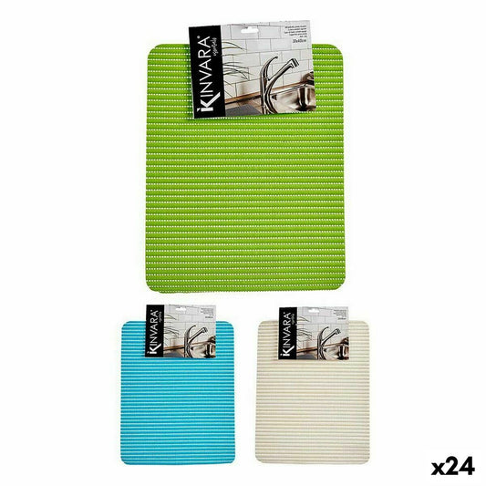 Non-slip Mat 32 x 40 cm Plastic (24 Units) Kinvara