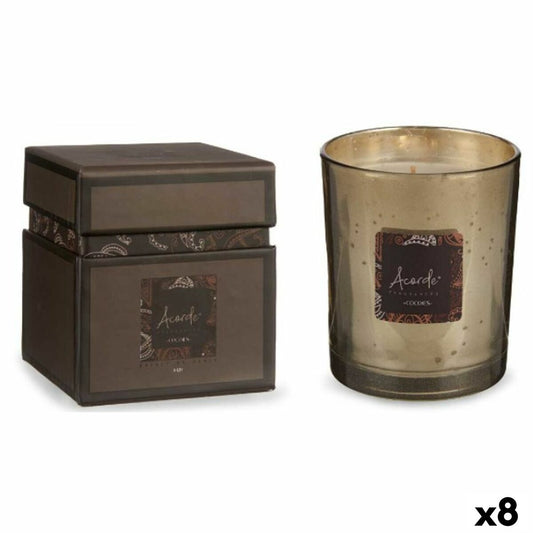 Scented Candle Acorde 7OZ-COCO Coconut 200 ml (8 Units) Acorde