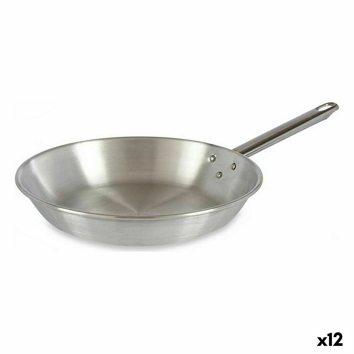 Pan Ø 26 cm Silver Aluminium (12 Units) Kinvara