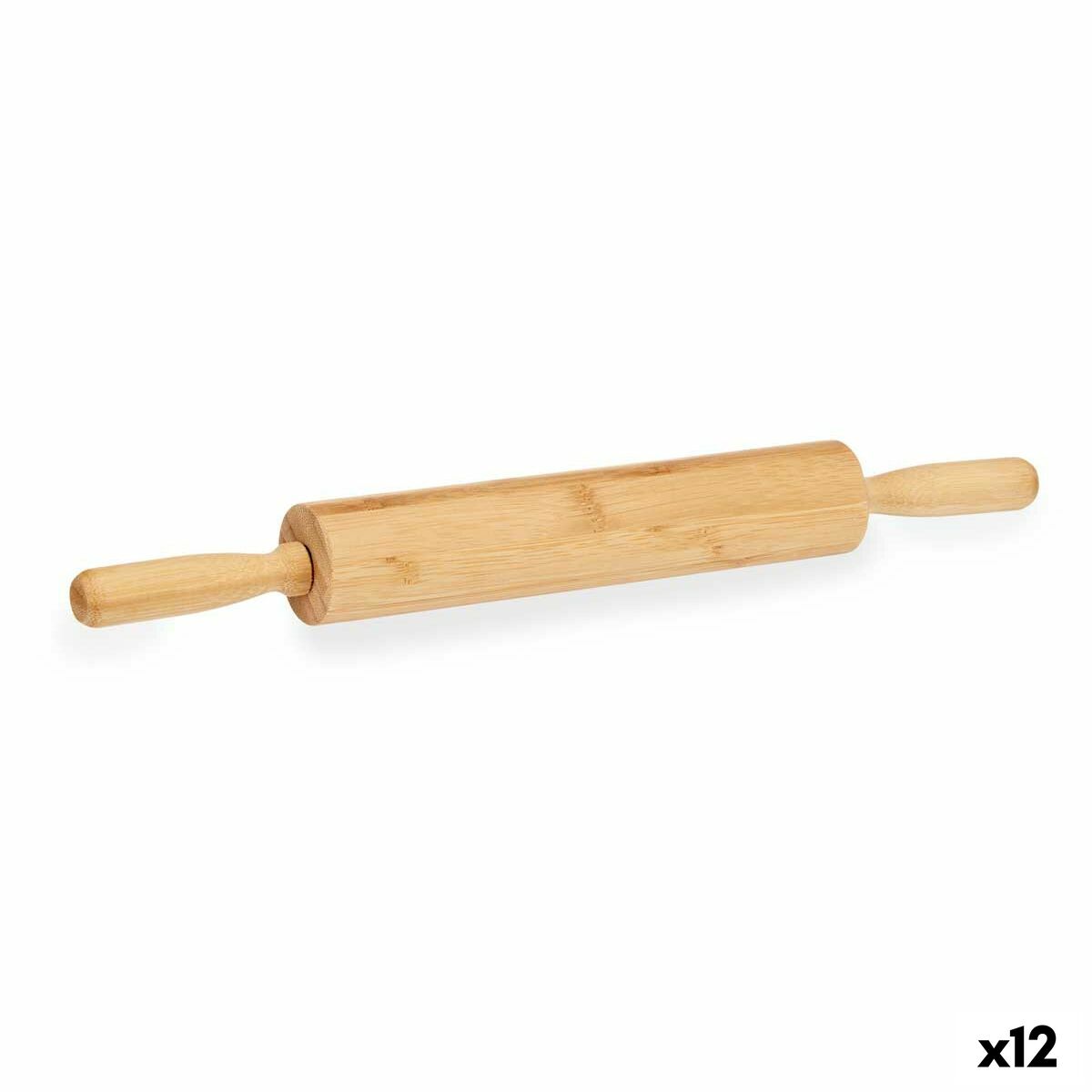 Pastry Roller Bamboo 45 x 5 x 5 cm (12 Units) Kinvara