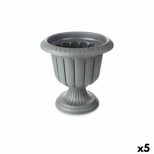 Planter Ibergarden N00202102 Anthracite Plastic Wineglass 47,6 x 47 x 47,4 cm (5 Units) Ibergarden