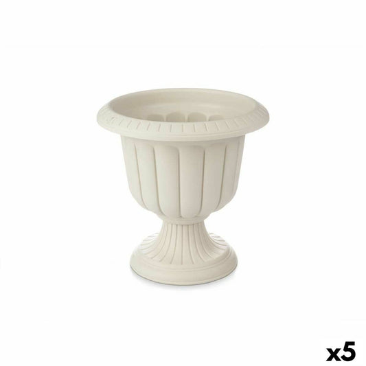 Planter Ibergarden N00201204 Beige Plastic Wineglass 47,8 x 47 x 47,8 cm (5 Units) Ibergarden