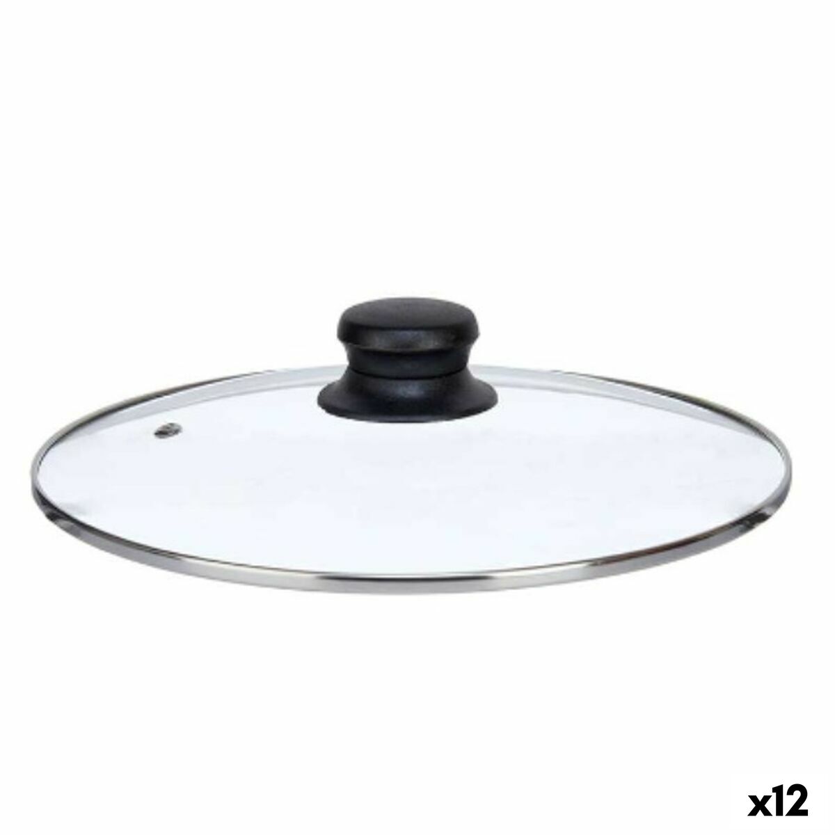 Pan lid 24 cm Crystal Silver (12 Units) Kinvara