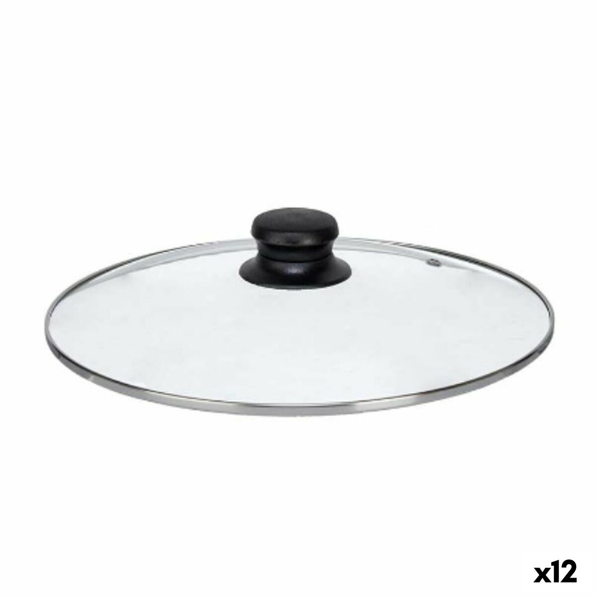 Pan lid 26 cm Crystal Silver (12 Units) Kinvara