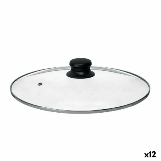 Pan lid 28 cm Crystal Silver (12 Units) Kinvara