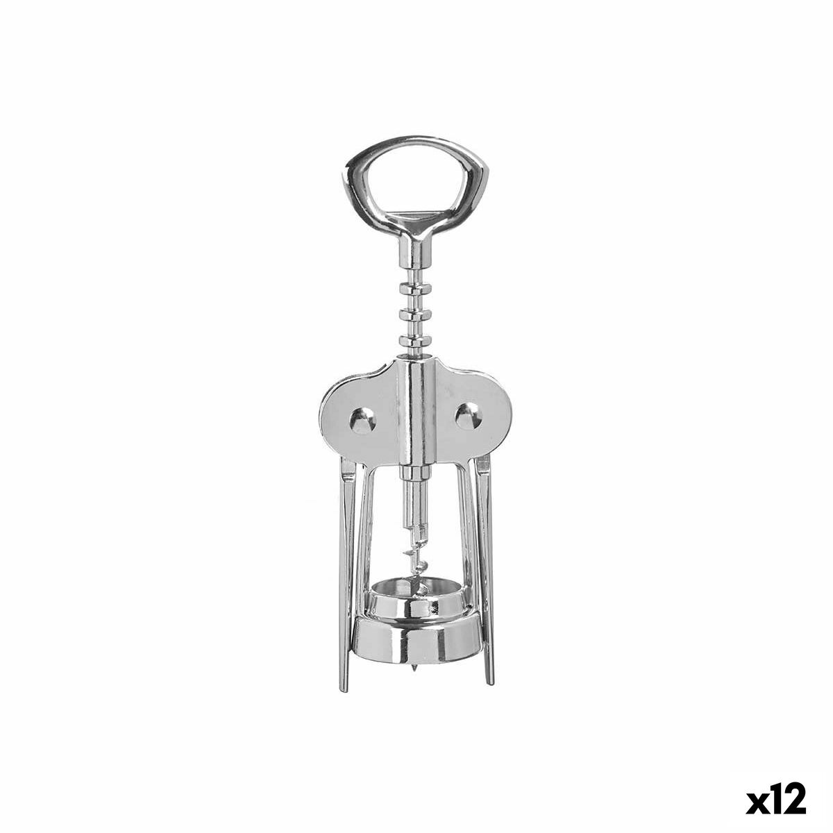 Corkscrew Metal 5,7 x 17 x 4 cm (12 Units) Kinvara