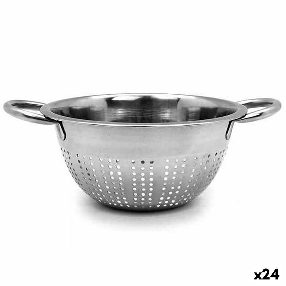 Drainer Ø 21 cm Silver Stainless steel (24 Units) Kinvara