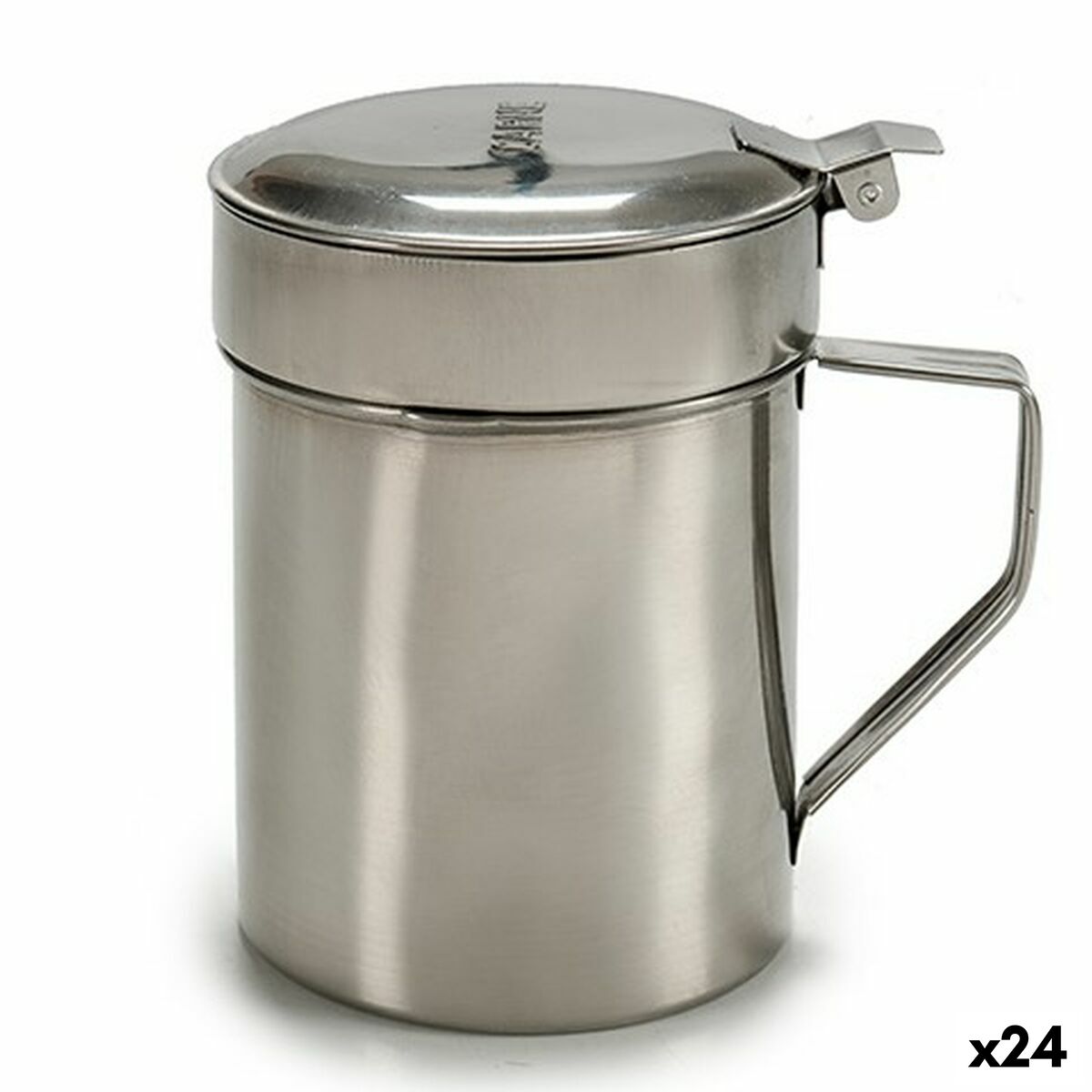 Oil pot for Meat or Fish Silver Stainless steel 500 ml (24 Units) Kinvara