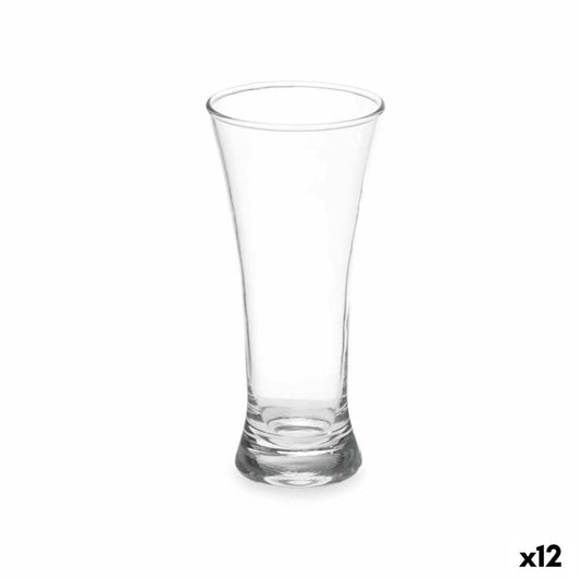 Glass Conical Transparent Glass 320 ml (12 Units) Vivalto