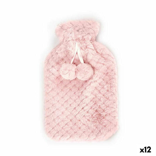 Hot Water Bottle Pink Plastic 1,8 L (12 Units)