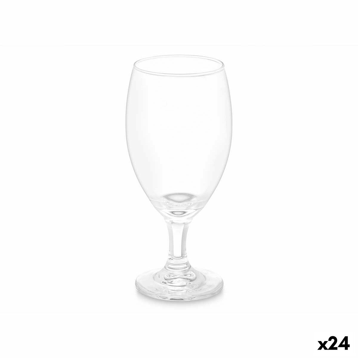 Beer Glass Transparent Glass 440 ml Beer (24 Units) Vivalto