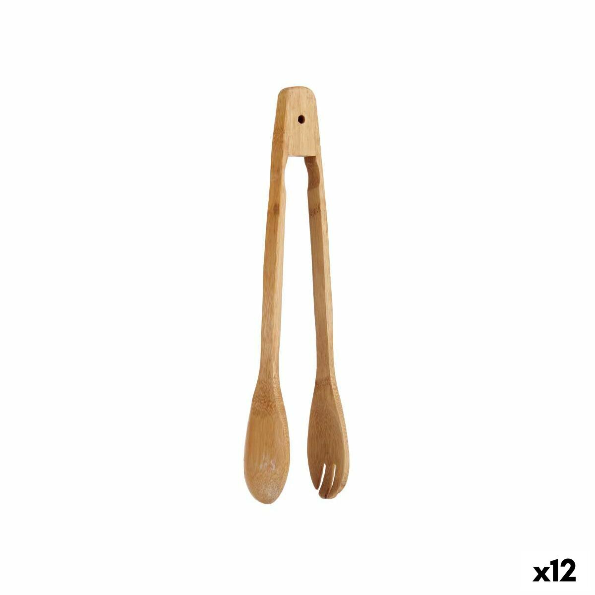 Kitchen Pegs Bamboo 30 x 5 x 7,5 cm (12 Units) Kinvara