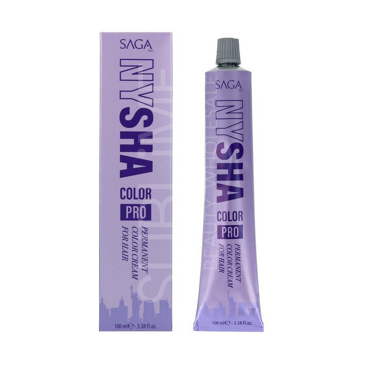 Permanent Dye Saga Nysha Color Pro Nº 10.0 (100 ml) Saga