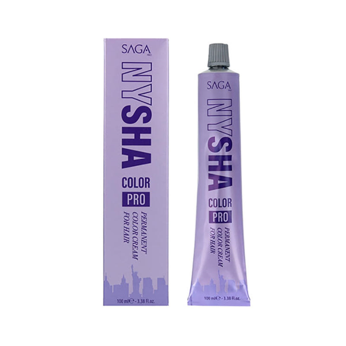 Permanent Dye Saga Nysha Color Pro Nº 12.1 (100 ml) Saga