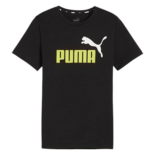 Child's Short Sleeve T-Shirt Puma Essentials+ 2 Colour Puma