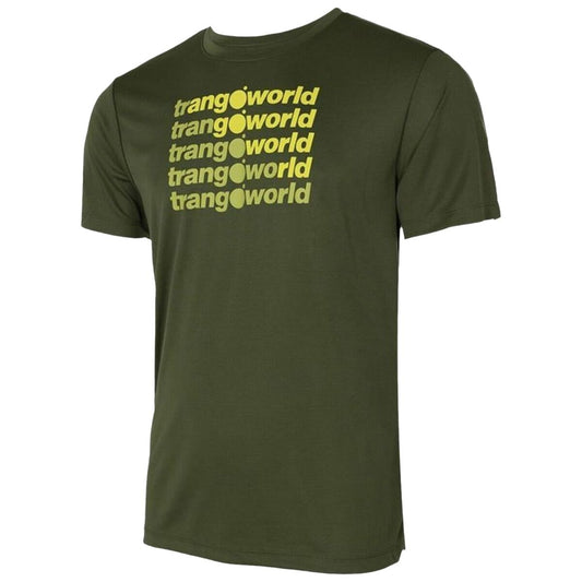 Men’s Short Sleeve T-Shirt Trangoworld Arbas Dark green Trangoworld