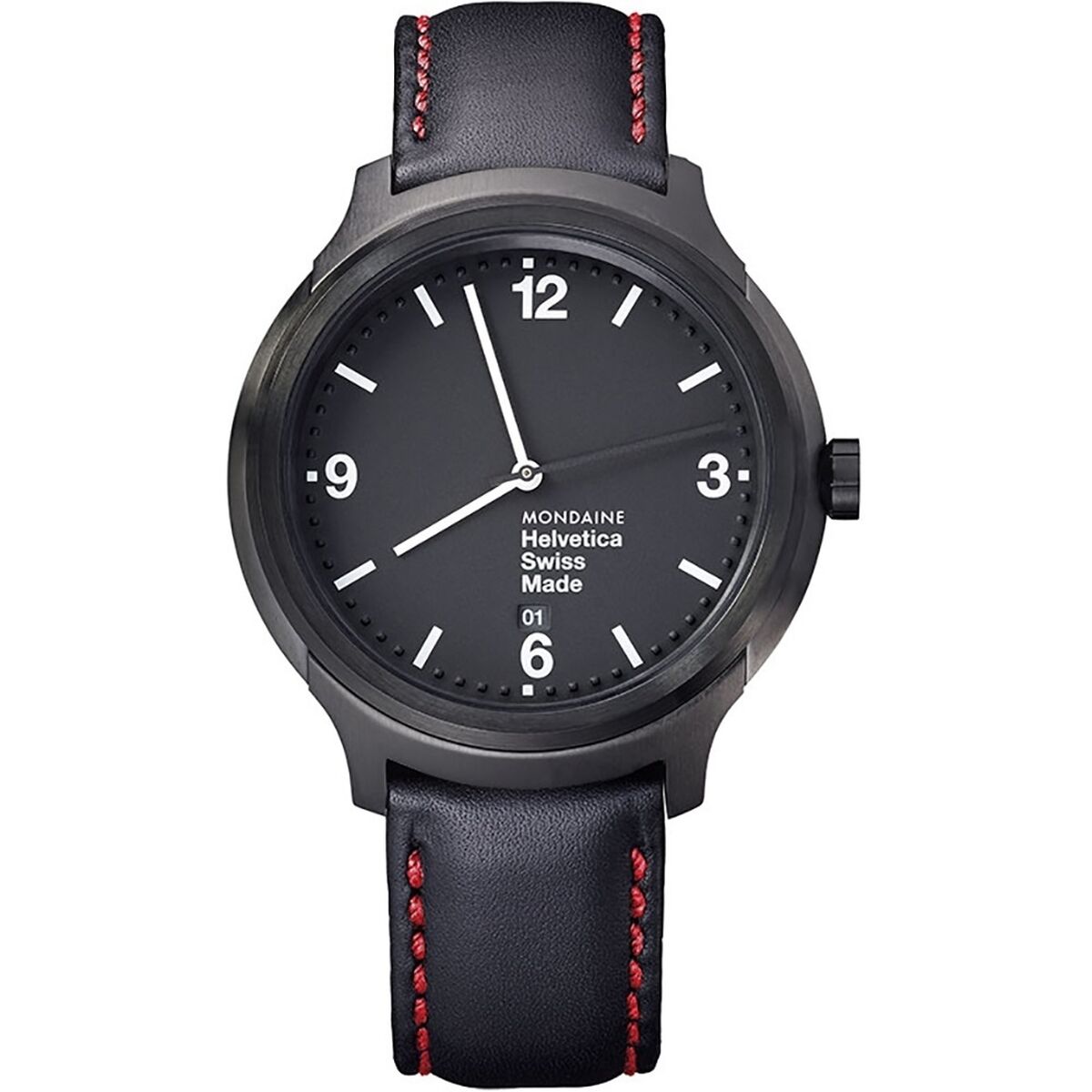 Men's Watch Mondaine HELVETICA No. 1 BOLD NY Edt. (Ø 43 mm) Mondaine