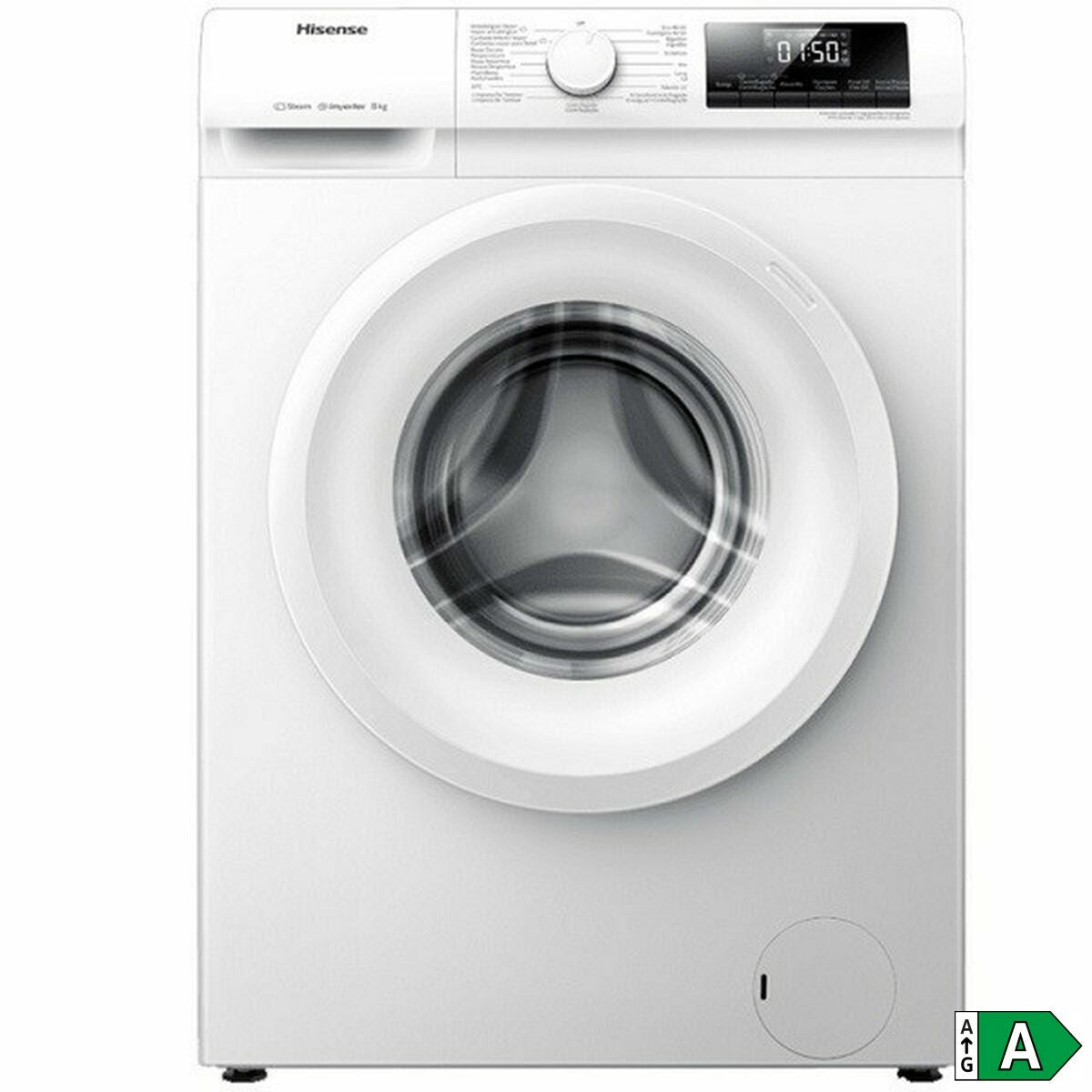 Washing machine Hisense WFQP801419VM 1400 rpm Hisense