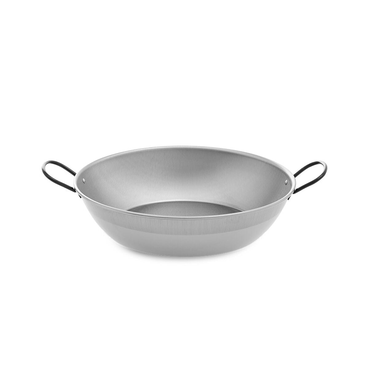 Deep Pan with Handles Vaello Polished Steel (Ø 30 cm) Vaello