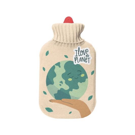 Hot Water Bottle EDM 78991 I Love My Planet 2 L EDM